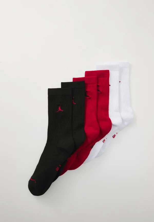 CUSH CREW 6 PACK - Sportsocken - gym red/black/white