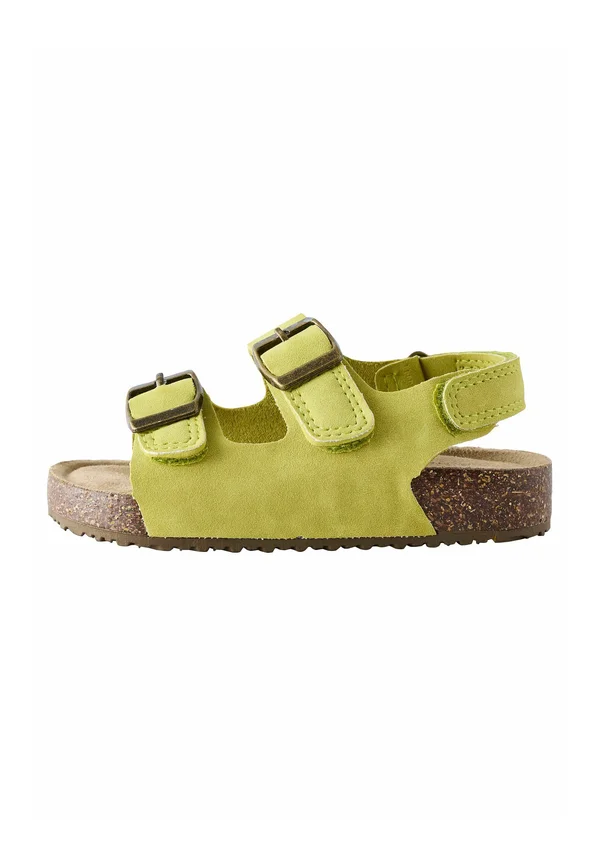 CUSHIONED DOUBLE BUCKLE TOUCH FASTENING STANDARD - Lauflernschuh - lime green