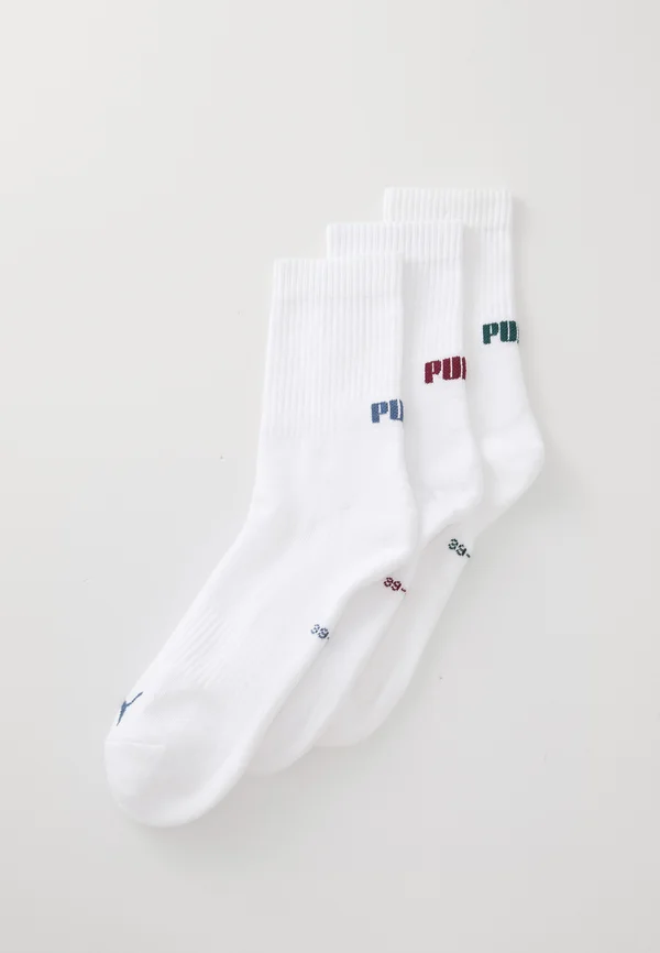 CUSHIONED NEXT CREW UNISEX 6 PACK - Sportsocken - white / colored logos