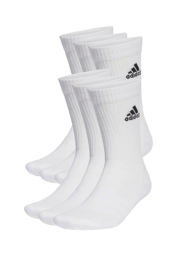 CUSHIONED SPORTSWEAR CREW 6 PAIRS - Sportsocken - white   black