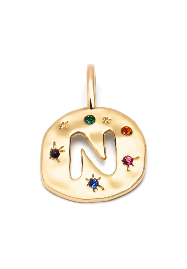 CUSTOM ORGANIC COLORS LETTER - Charm - letter n