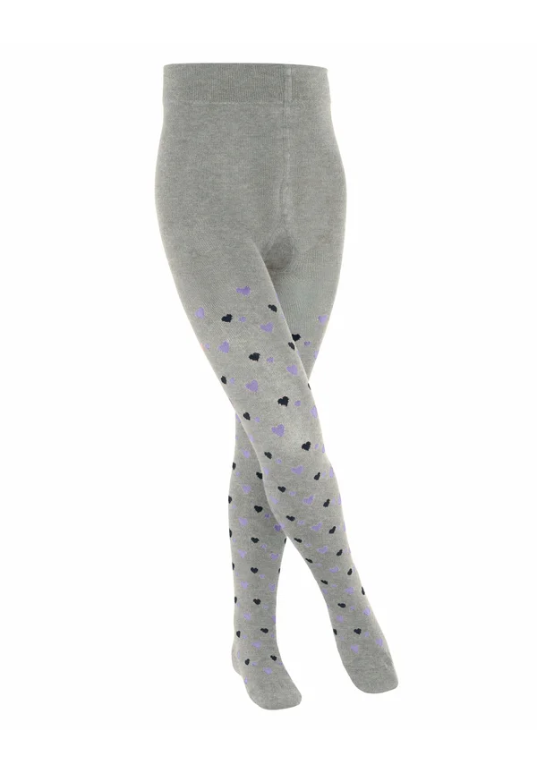 CUTE HEARTS - Strumpfhose - lt heather