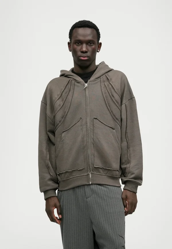 CUTLINE FRONTZIP - Sweatjacke - tarmac