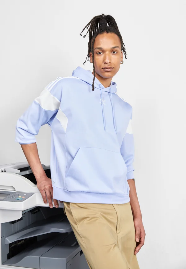 CUTLINE HOODY - Sweatshirt - blue dawn