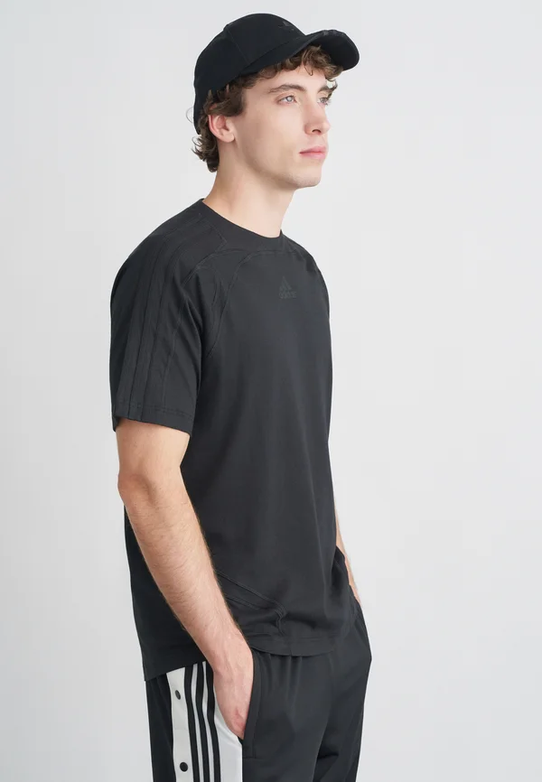 CUTLINE TEE - T-Shirt basic - black