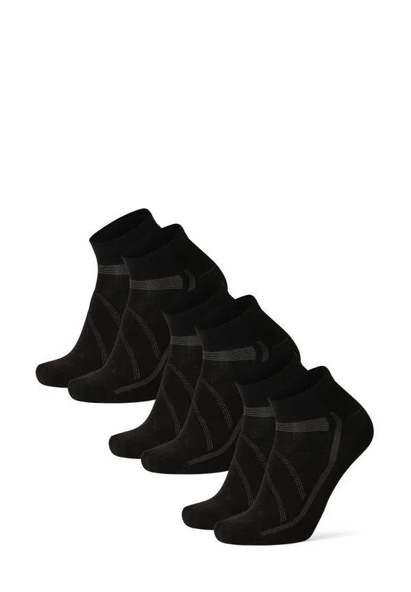 CYCLING LOW-CUT 3-PACK - Socken - black