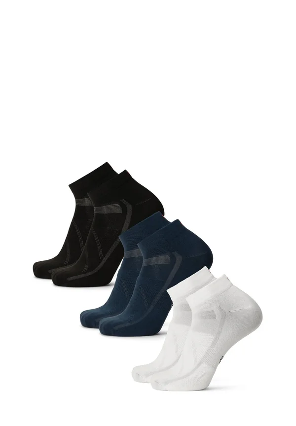 CYCLING LOW-CUT 3-PACK - Socken - multicolor/black/navy/white stripes