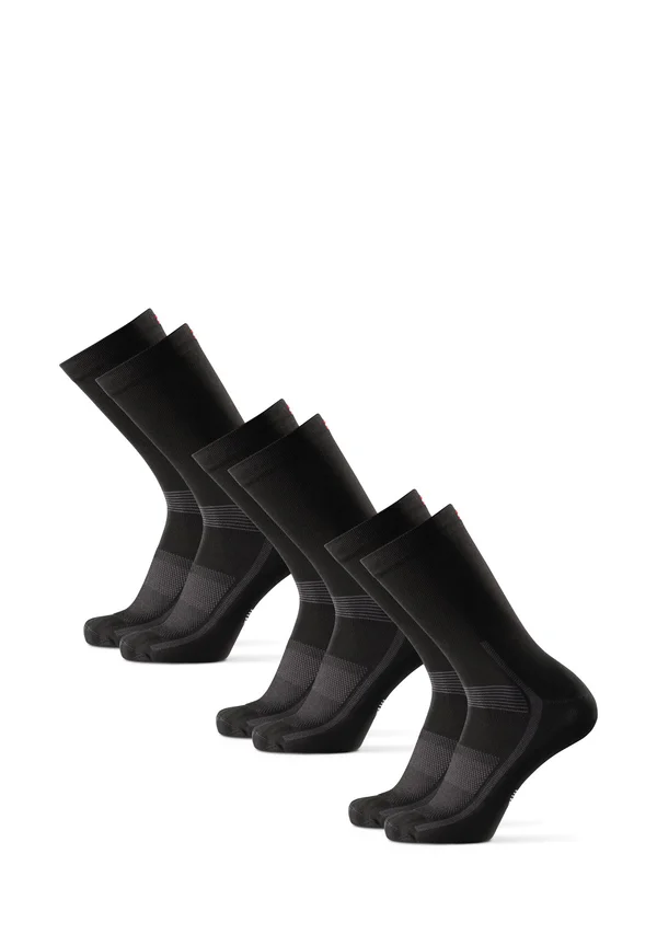 CYCLING REGULAR 3-PACK - Sportsocken - black