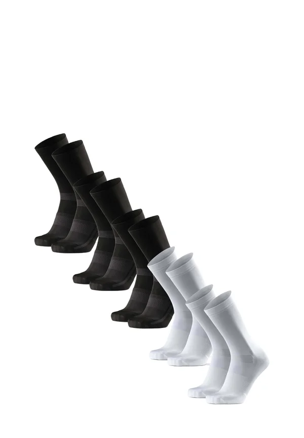 CYCLING REGULAR 5-PACK - Sportsocken - black white black