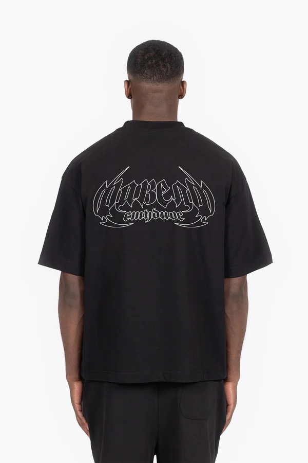 CYRILLIC OUT UNISEX - T-Shirt print - black
