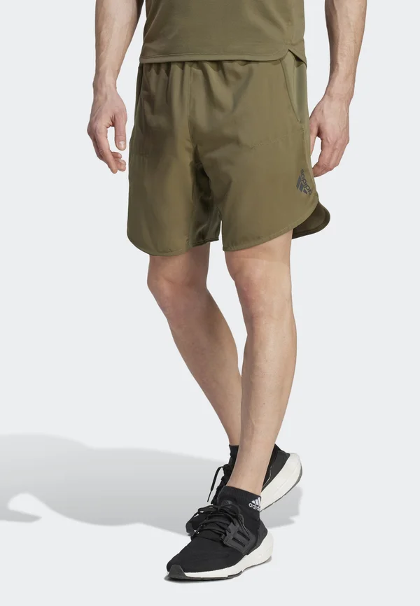 D4T STRENGTH SHORTS - Kurze Sporthose - olive strata