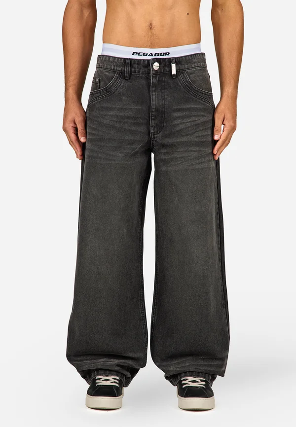 DAHOD - Jeans Relaxed Fit - washed black