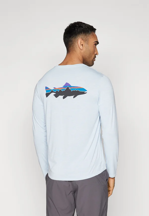 DAILY GRAPHIC WATERS - Langarmshirt - fleck blue