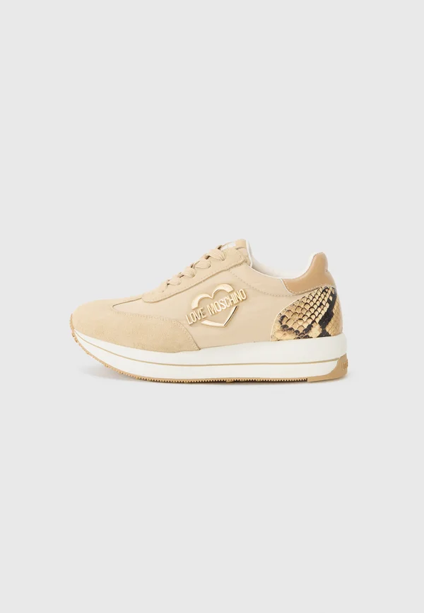 DAILY RUNNING - Sneaker low - beige/cognac