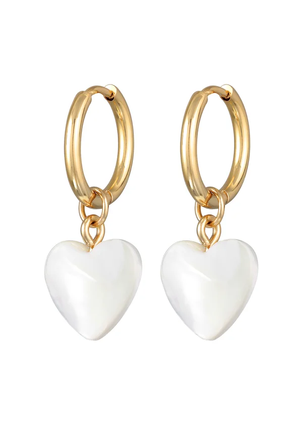 DAINTY HEART BASIC - Ohrringe - gold-coloured