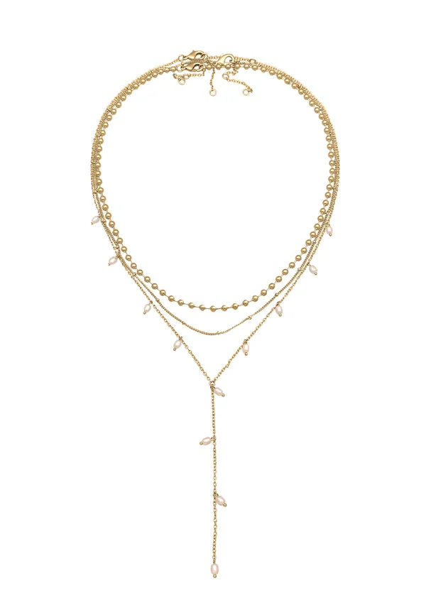 DAINTY LAYER DROP - Halskette - gold-coloured