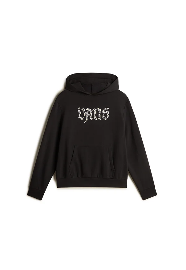 DAISY BREAK HOODIE - Kapuzenpullover - black