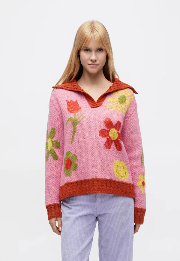 DAISY - Strickpullover - rosa