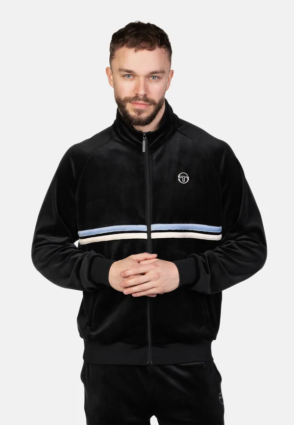 DALLAS 024 - Sweatjacke - black hydrangea