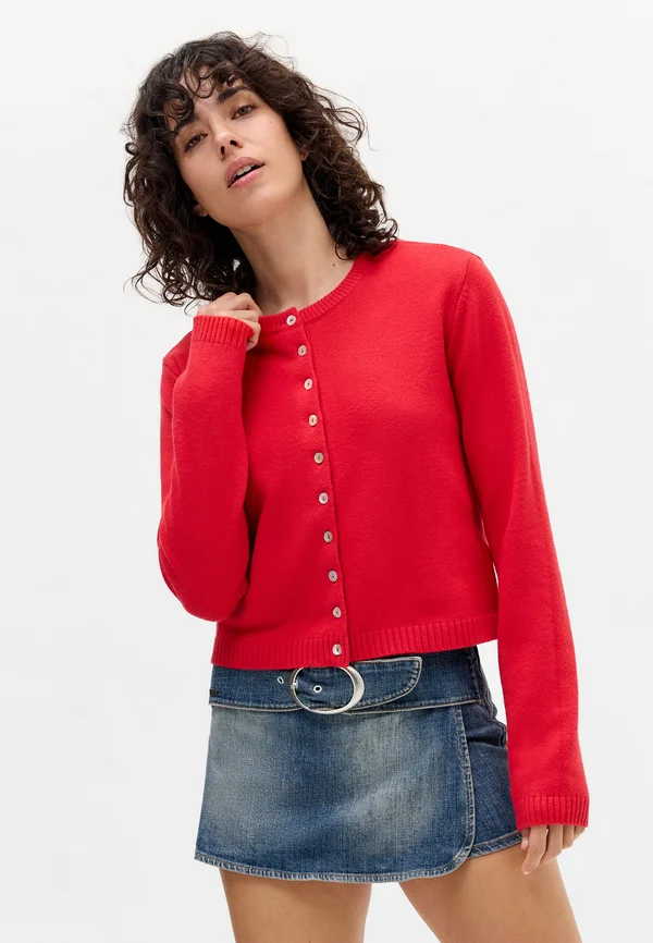 DALTON - Strickjacke - red