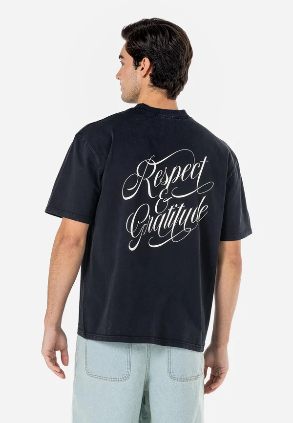 DALZEL TEE - T-Shirt print - vintage black