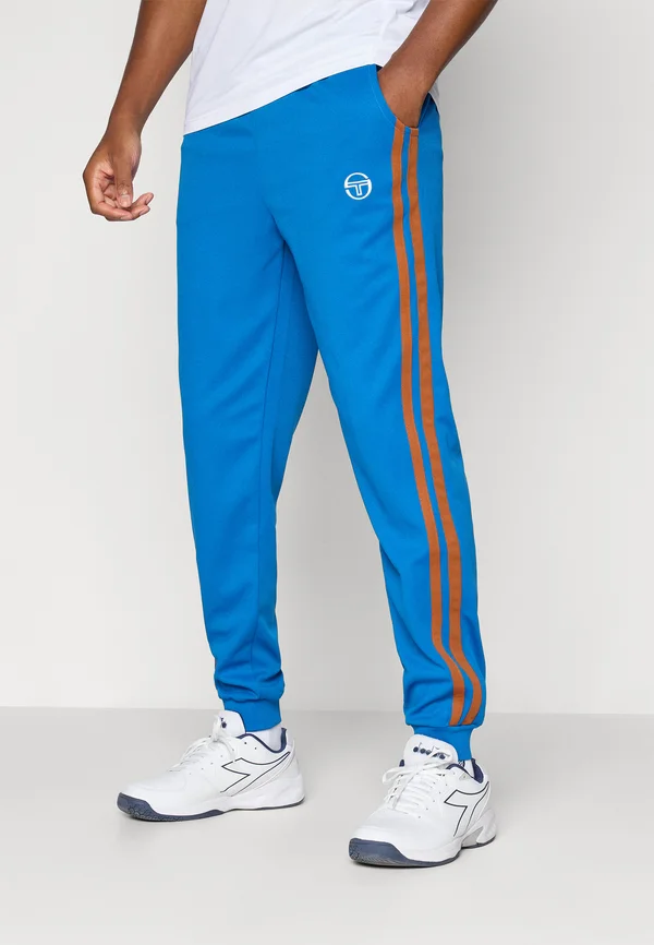 DAMARINDO TRACK PANT - Jogginghose - nautical blue/gardenia/mocha bisque