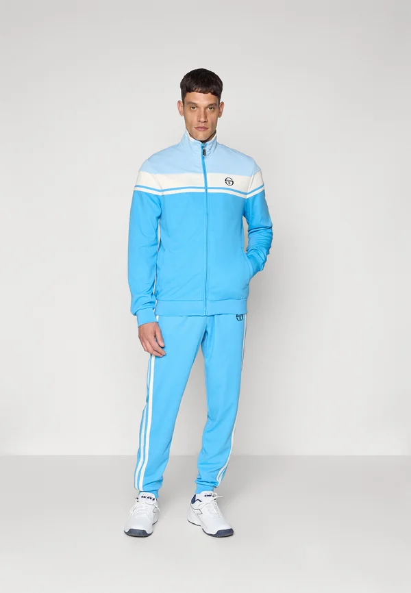DAMARINDO TRACK SUIT SET - Trainingsanzug - azure blue/gardenia