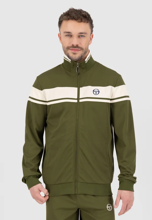 DAMARINDO TRACKTOP - Sweatjacke - sphagnum/gardenia