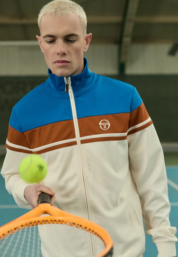DAMARINDO  - Trainingsjacke - nautical blue/gardenia/mocha bisque