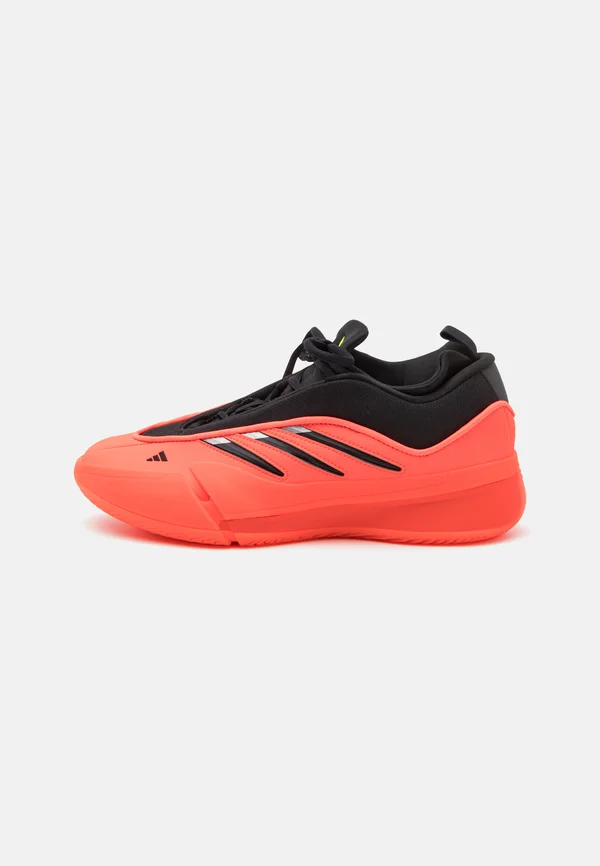 DAME 9 - Basketballschuh - solar red/core black/lucid lemon