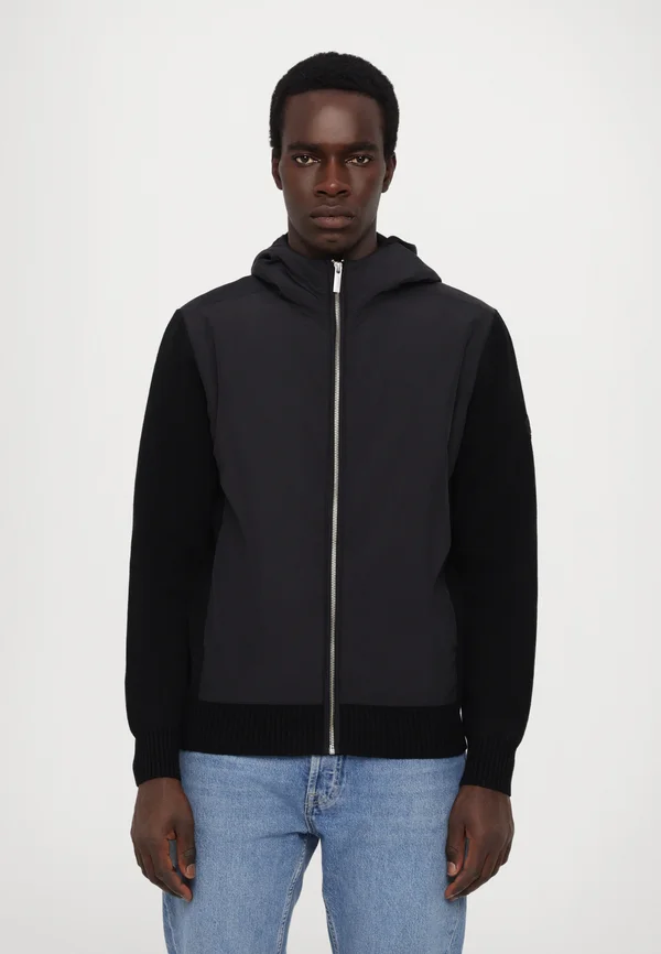 DAMIEN - Strickjacke - black