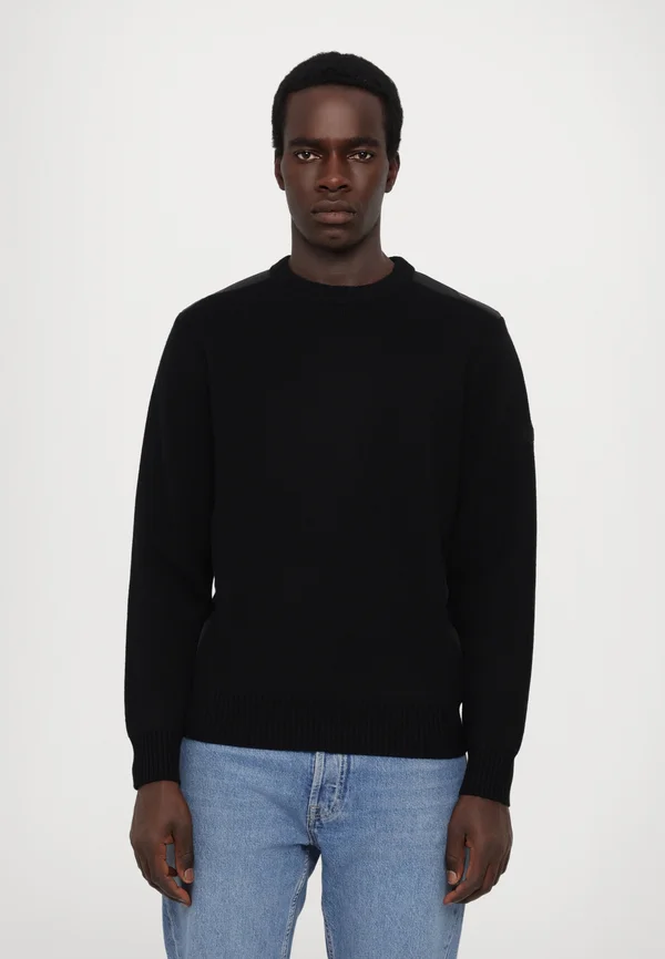DAMIEN - Strickpullover - black