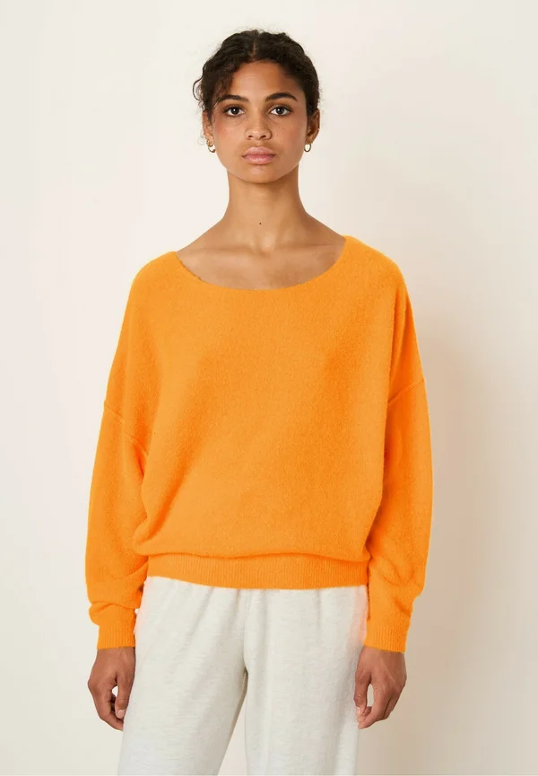 DAMSVILLE - Strickpullover - agrume fluo