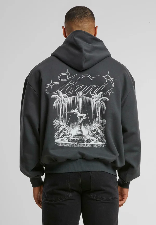 DANCER BACKPRINT  - Kapuzenpullover - black
