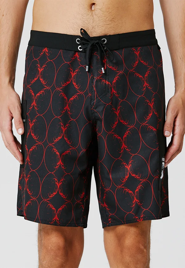 DANE COIL TRUNK - Badehose Pants - black blood