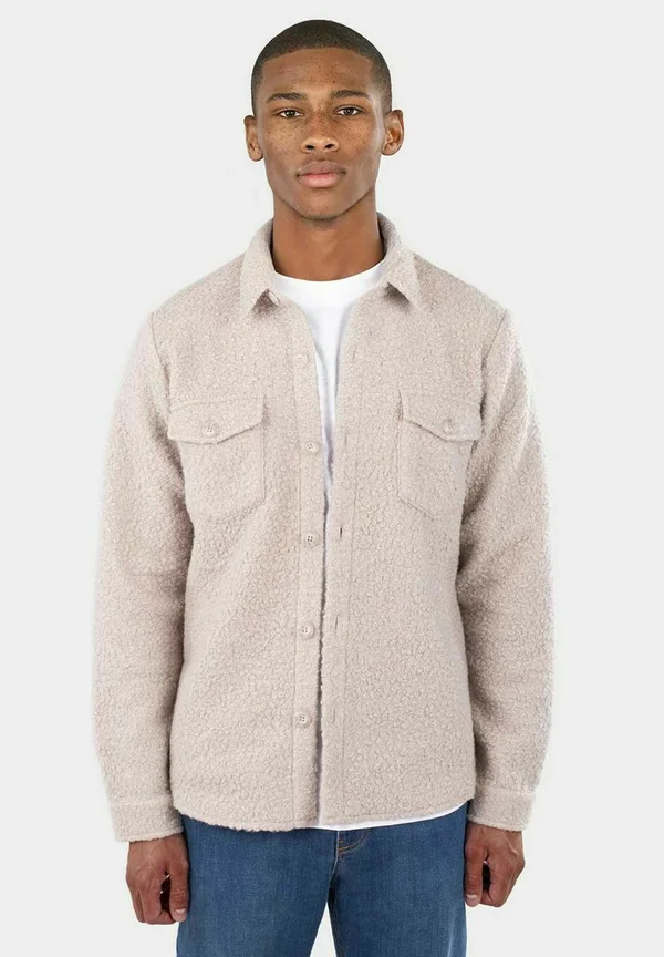 DANI BOUCLE - Fleecejacke - beige