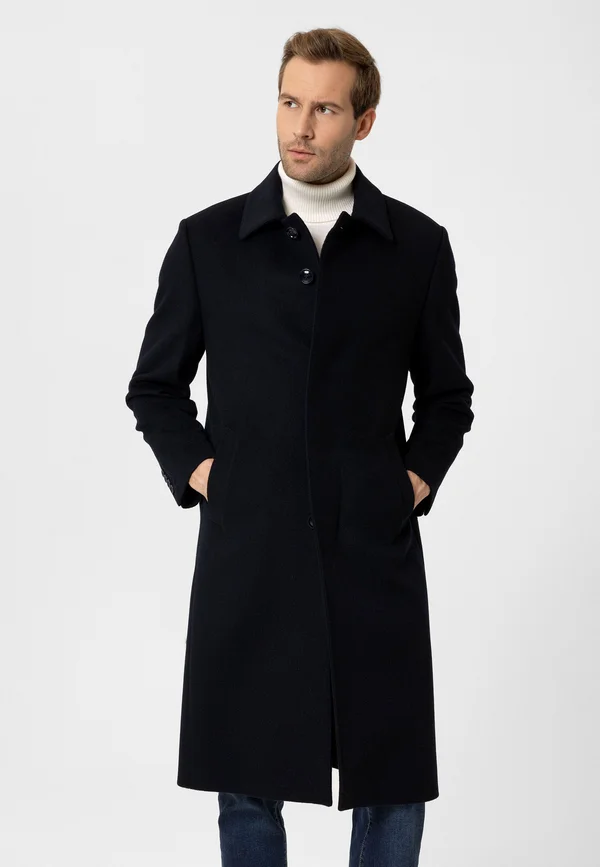 DANIEL - Klassischer Mantel - navy