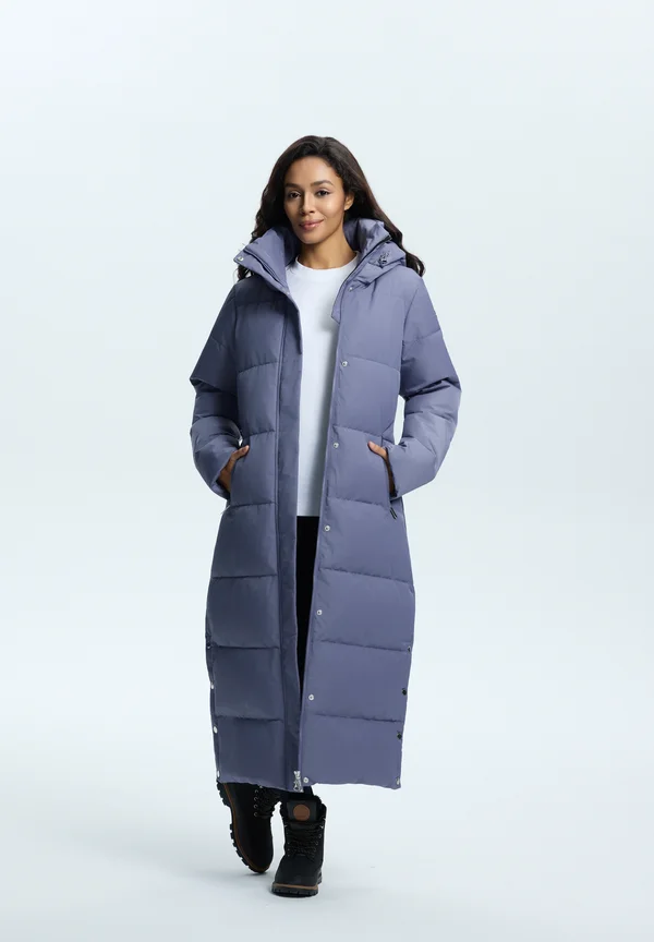 DANVIK - Wintermantel - lavendel