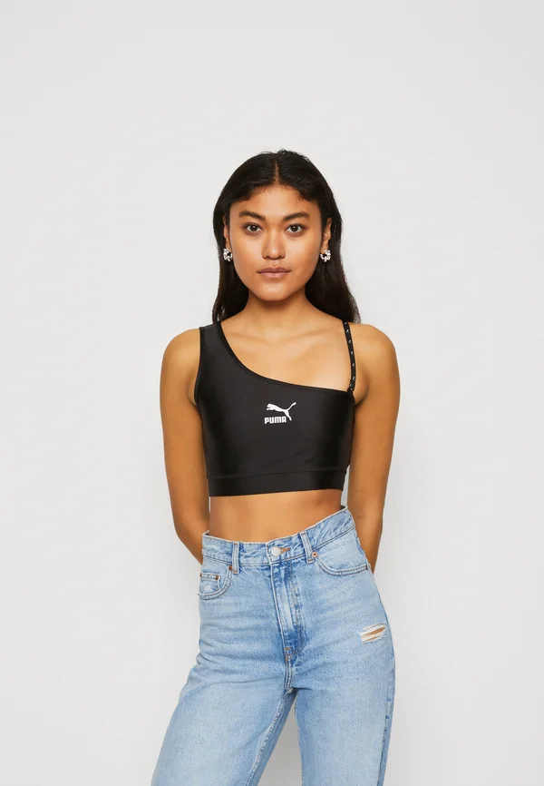 DARE TO CROP - Top - puma black
