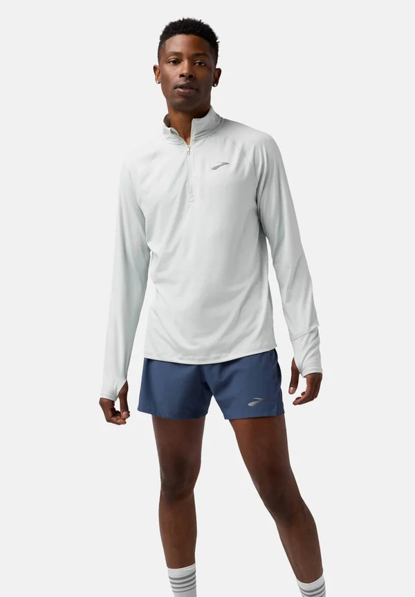 DASH 1/4 ZIP 3.0 - Langarmshirt - smoke