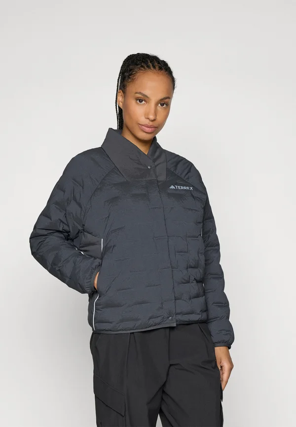 Daunenjacke - carbon/black