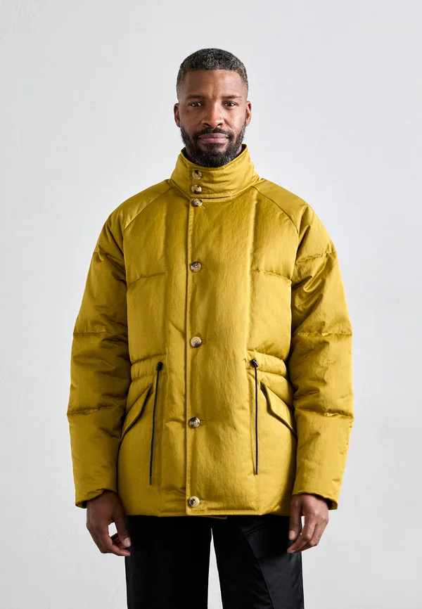 Daunenjacke - mustard