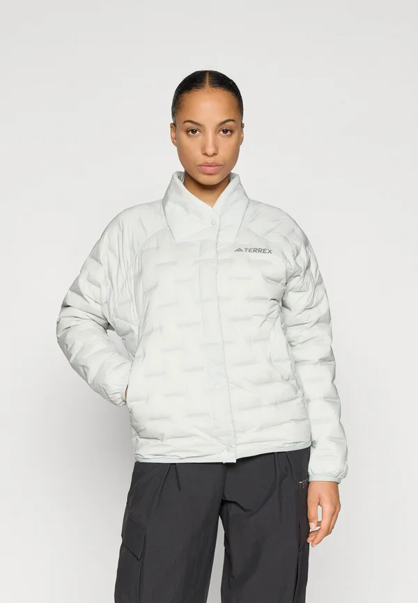 Daunenjacke - silver-coloured/grey four