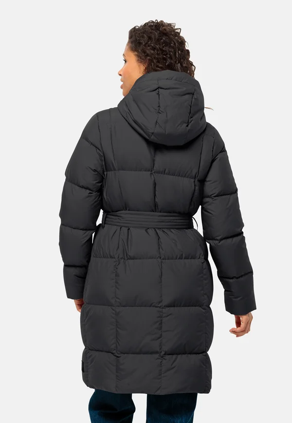 Daunenmantel - black