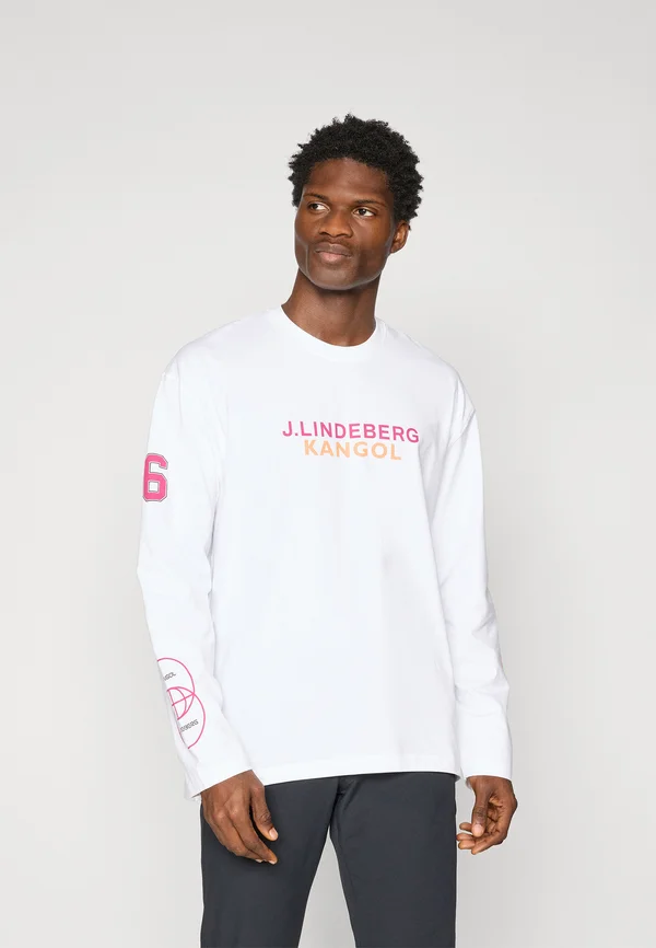 DAVIE KANGOL  - Langarmshirt - white
