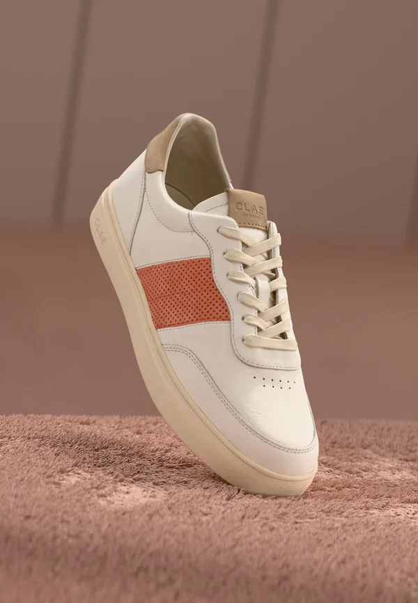 DAVIS UNISEX - Sneaker low - offwhite/safari/camellia