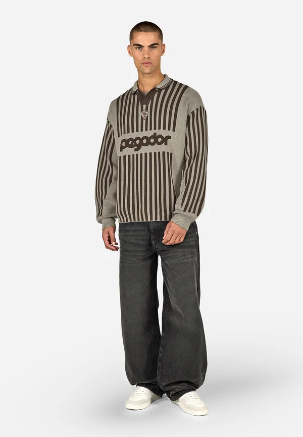 DAVOS - Strickpullover - flint grey