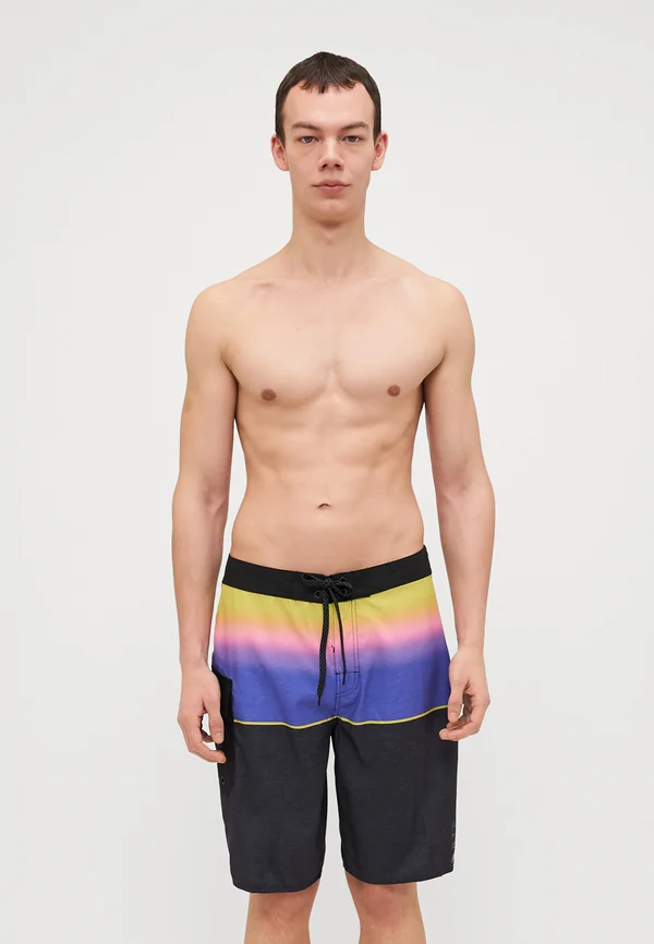 DAWN PATROL  - Badeshorts - black/multi-coloured