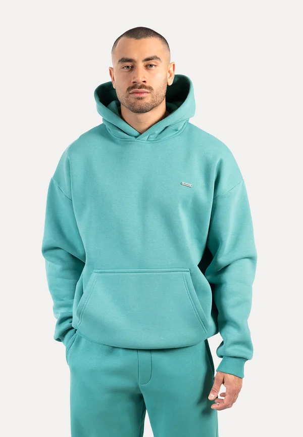DAWSON OVERSIZED - Kapuzenpullover - petrol