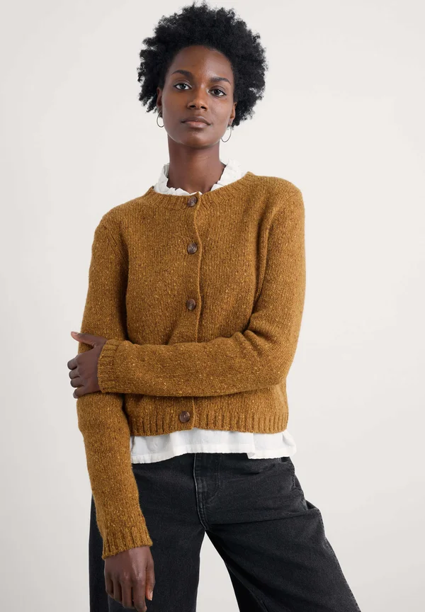DAWSON PICK - Strickjacke - brown marshland